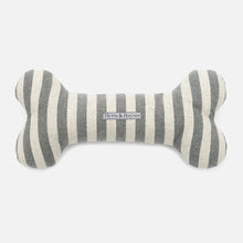 Load image into Gallery viewer, Flint Stripe Squeaky Bone Dog Toy