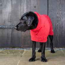Load image into Gallery viewer, Classic Dog Drying Coat (fabric trim)