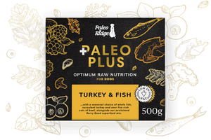 Paleo Plus Turkey and Fish (500g)