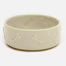 Load image into Gallery viewer, Natural Ceramic Dog Bowl - Large
