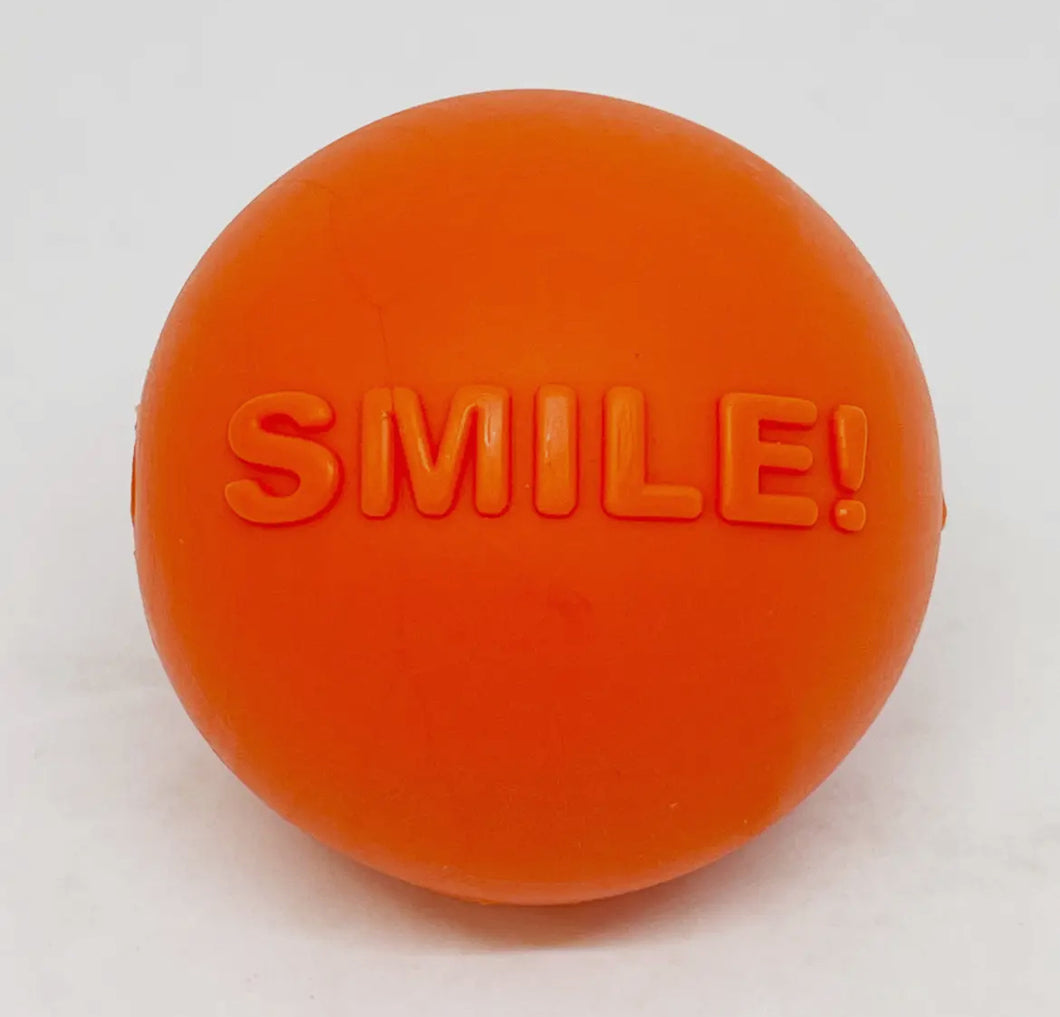 Smile Durable Chew & Retrieving Ball