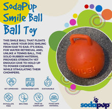 Load image into Gallery viewer, Smile Durable Chew &amp; Retrieving Ball

