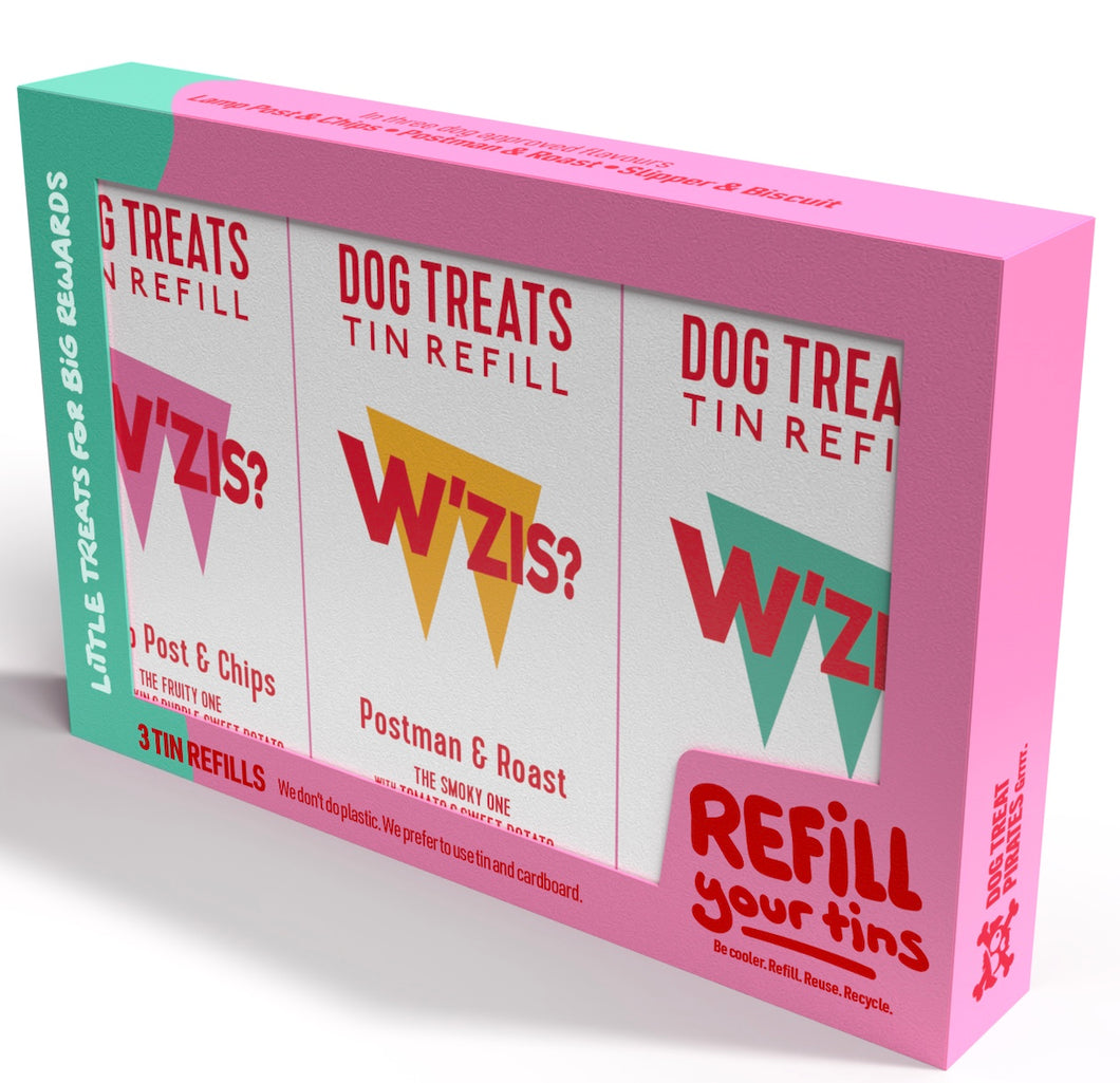 Dog Treat Mixed Refills – 3 Pack