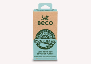 Mint Scented Degradable Poop Bags