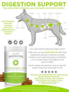 For All Dog Kind Digestion Aid Soft Chew Supplements