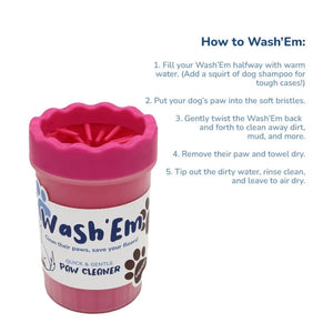 Wash’Em Paw Cleaner
