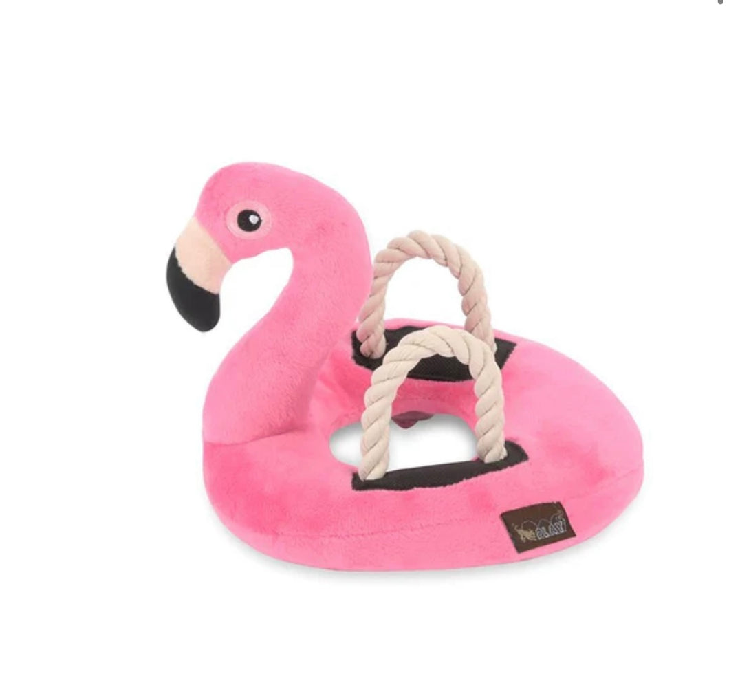 Tropical Paradise Flamingo Float