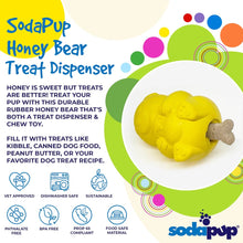 Load image into Gallery viewer, SodaPup Honey Bear Treat Dispenser
