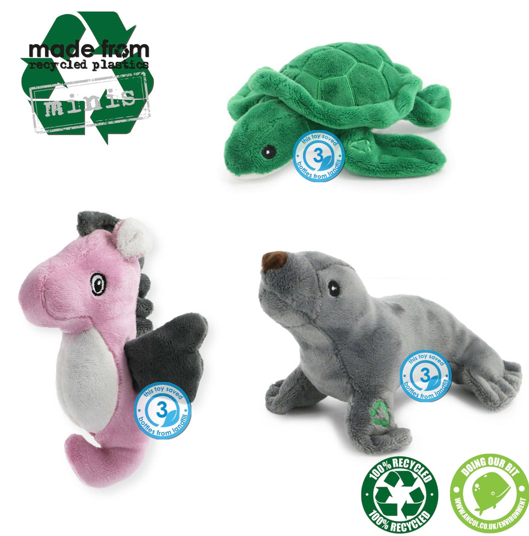 Made From Mini Turtle, Seal & Seahorse
