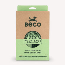 Load image into Gallery viewer, Unscented Degradable Poop Bags with Handles (120 Bags)
