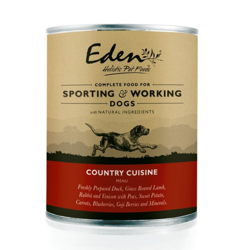 Wet Food For Working and Sporting Dogs: Country Cuisine