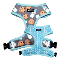 Load image into Gallery viewer, Pawsome Paws ‘Milk &amp; Cookies’ duo harness!
